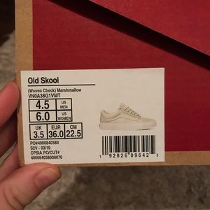 COPY - Vans old skool shoes